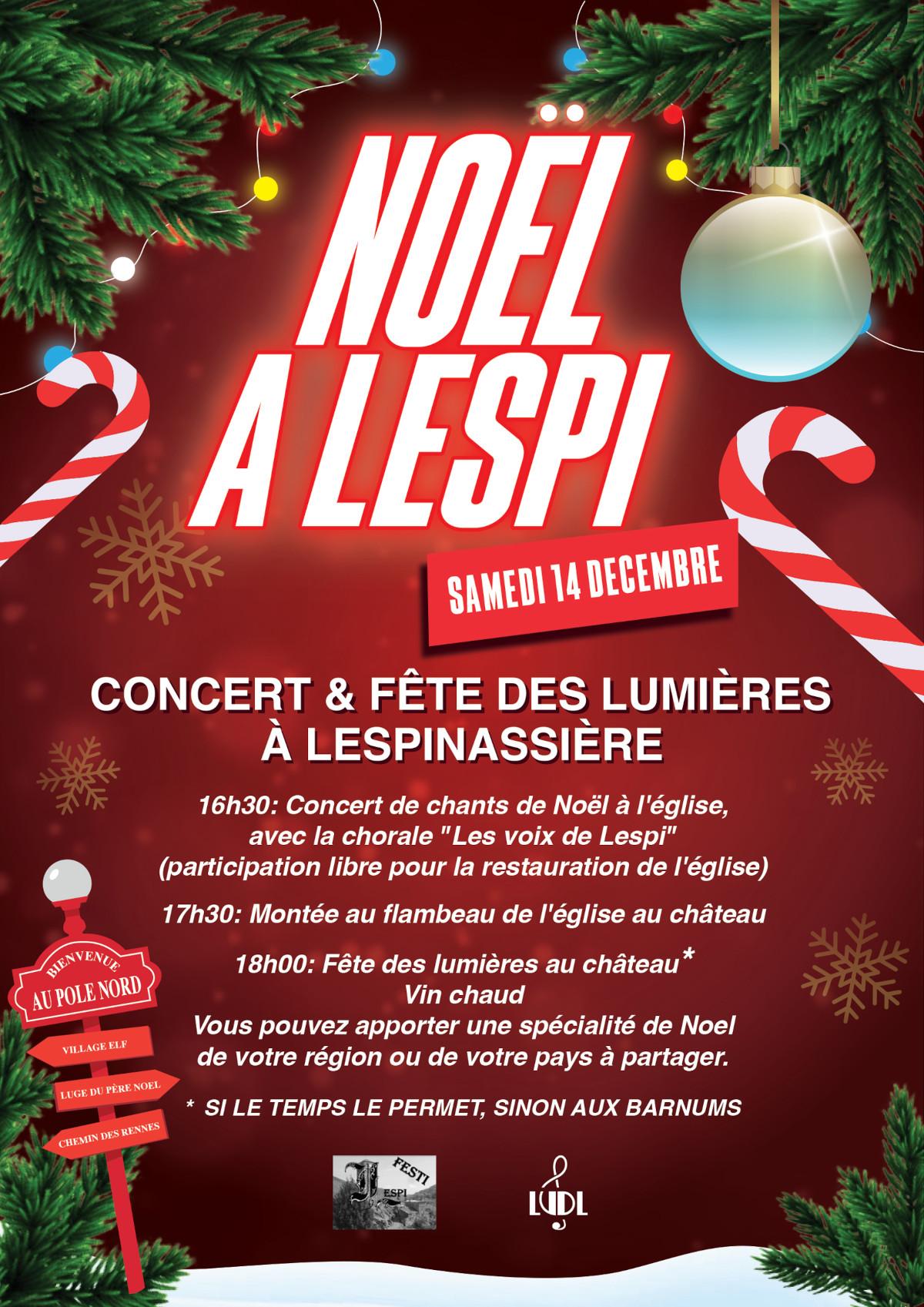 Affiche noel lespi